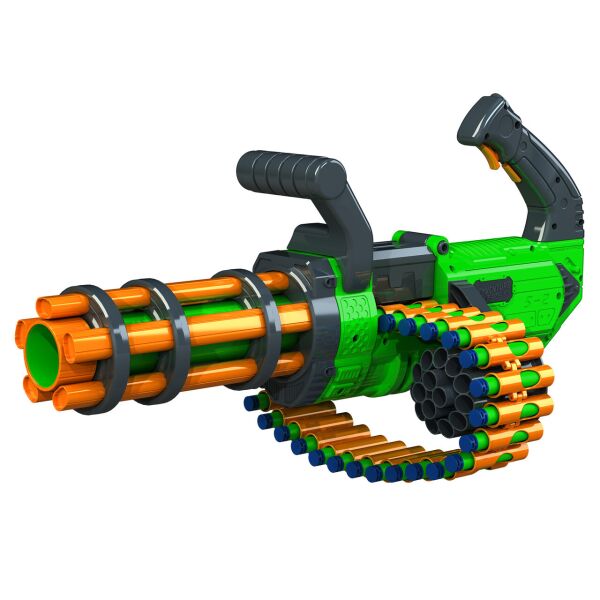 

Бластер Adventure Force V-Twin Motorized Gatling Belt Dart Blaster, Compatible NERF