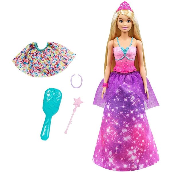 

Кукла Барби Принцесса русалочка перевоплощение Barbie Dreamtopia 2-in-1 Princess to Mermaid Fashion