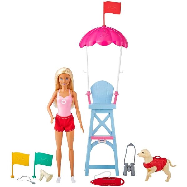 

Кукла Барби Спасатель Barbie Lifeguard Playset, Blonde Doll