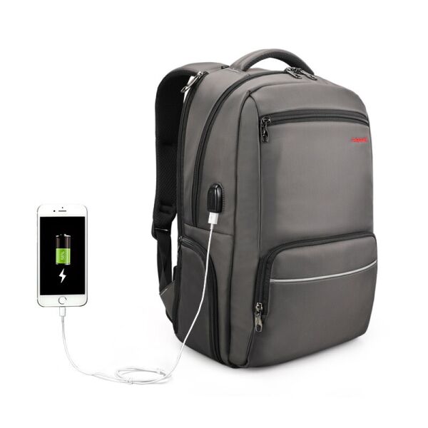 

Рюкзак для ноутбука Tigernu T-B3319 15.6"/25 л на 7 отделений + в комплекте кодовый замок и сумка для документов Кофейный
