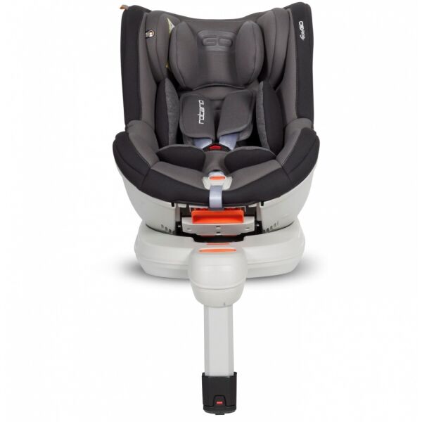 

Автокресло EasyGo Rotario группа 0+/1 (0-18 кг) с системой Isofix + 4 позиции наклона сидения и поворот на 360 градусов Темно-серый