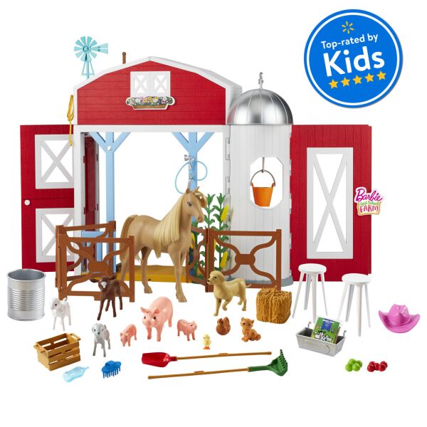 

Игровой набор Барби Ферма Barbie Sweet Orchard Farm Playset with Barn