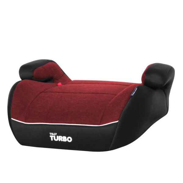 

Автокресло-бустер TILLY Turbo T-541/2 Red группа 2-3 (15-36 кг) с подлокотниками + боковая поддержка