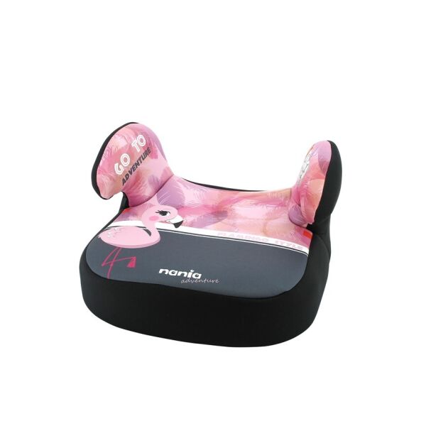

Автокресло бустер Nania Dream Animals Фламинго группа 2-3 (15-36 кг) с подлокотниками Розовый с принтом