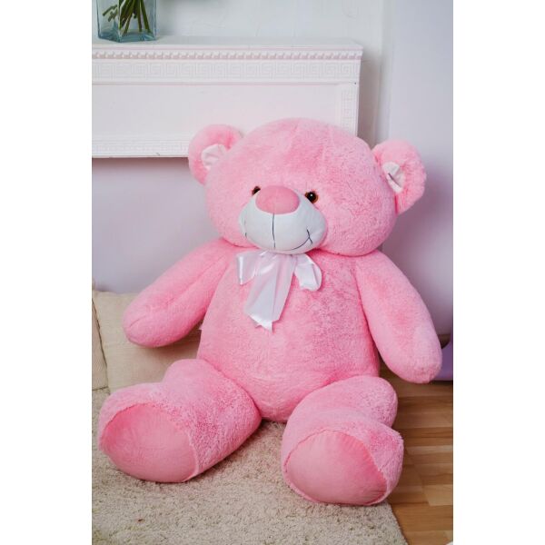 

Мягкая игрушка NEHILO плюшевый мишка Бойд 160 см Розовый