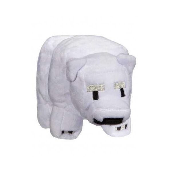 

Мягкая игрушка Белый Медведь Майнкрафт, 18 см / Bear Minecraft