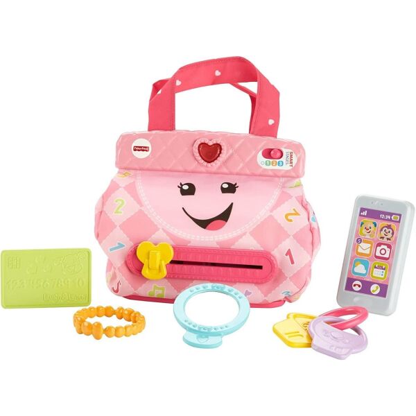

Интерактивная сумочка Фишер-прайс Fisher-Price Laugh and Learn My Smart Purse