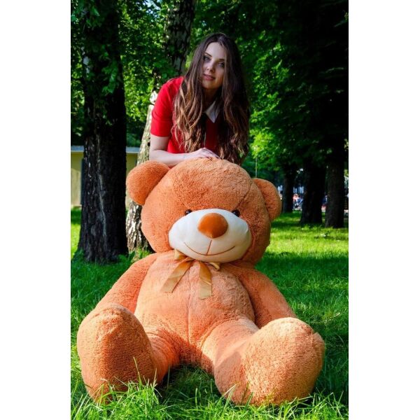 

Мягкая игрушка NEHILO плюшевый мишка Рафаэль 180 см Карамельный