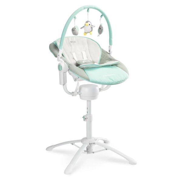 

Кресло-качалка + шезлонг Caretero Kivi 3 в 1 Blue с пультом ДУ и механизмом качания + вибрация, мелодии и таймер