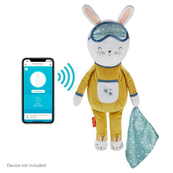 

Плюшевый музыкальный кролик Фишер-прайс Fisher-Price Hoppy Dreams Soother and Sleep Trainer