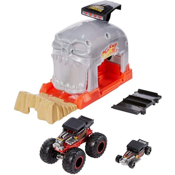 

Трек Хот Вилс Пусковой гараж Hot Wheels Monster Truck Pit and Launch Play Sets