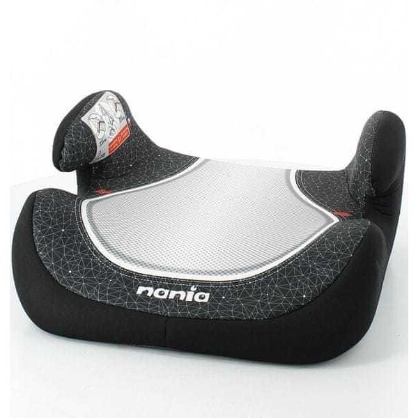 

Автокресло бустер Nania Topo Comfort Black группа 2-3 (15-36 кг) с подлокотниками