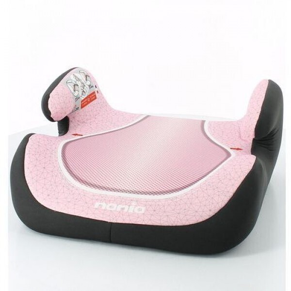 

Автокресло бустер Nania Topo Comfort Pink группа 2-3 (15-36 кг) с подлокотниками