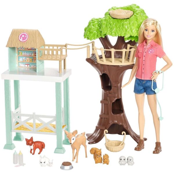 

Кукла Барби Центр ухода за животными Barbie Animal Rescue Playset Mattel
