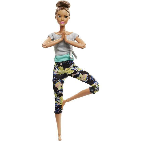 

Кукла Барби Йога Безграничные движения Barbie Made to Move Doll, Brunette Mattel