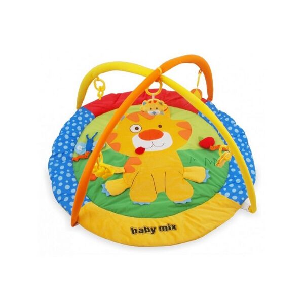 

Развивающий коврик Baby Mix 3249 Тигр + 2 дуги и 5 игрушек Разноцветный