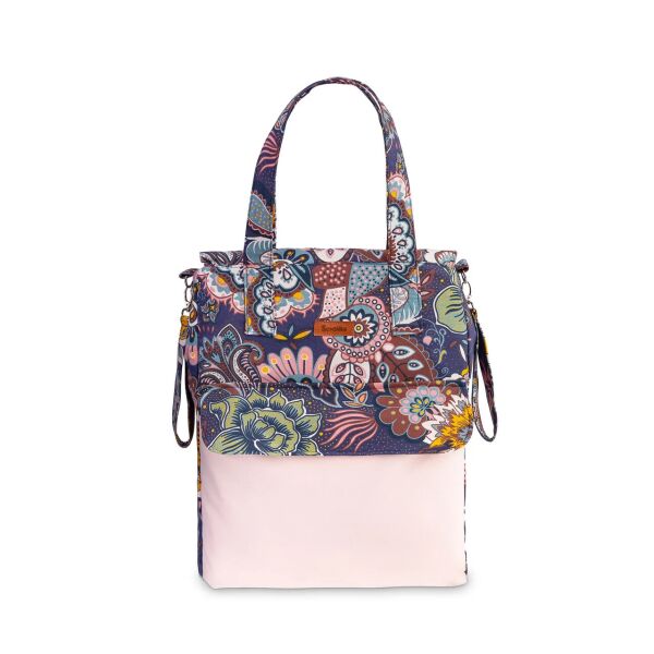 

Сумка для коляски Sensillo Mama Bag с креплением для коляски 45 х 40 х 15 см Розовый с принтом