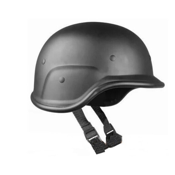 Акція на Шлем для пейнтбола KEVLAR ASG матовый с универсальным размером Черный від Allo UA