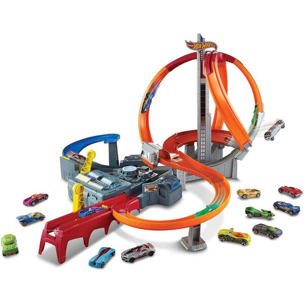 

Трек Хот Вилс Штормовое вращение Hot Wheels Spin Storm Track Set CDL45