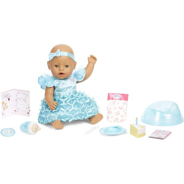 

Интерактивная кукла Беби Борн зеленые глаза Baby Born Interactive Baby Doll Party Theme – Green Eyes