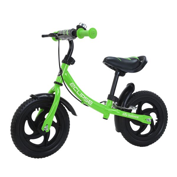 

Беговел TILLY Eclipse T-21254/1 с EVA колесами 12" + ручной тормоз и звонок Зеленый