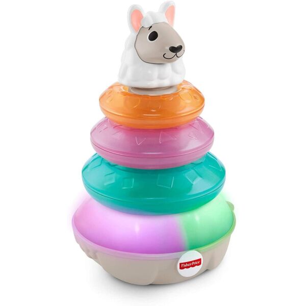 

Интерактивная Лама-пирамидка Фишер-Прайс Fisher-Price Linkimals Lights and Colors Llama