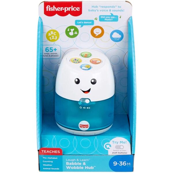 

Интерактивный Хаб Фишер-Прайс Fisher-Price Laugh and Learn Babble and Wobble Hub
