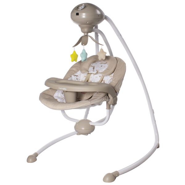 

Укачивающий центр CARRELLO Fantasia CRL-7503 Fall Beige с пультом ДУ + съемный столик и мобиль с игрушками