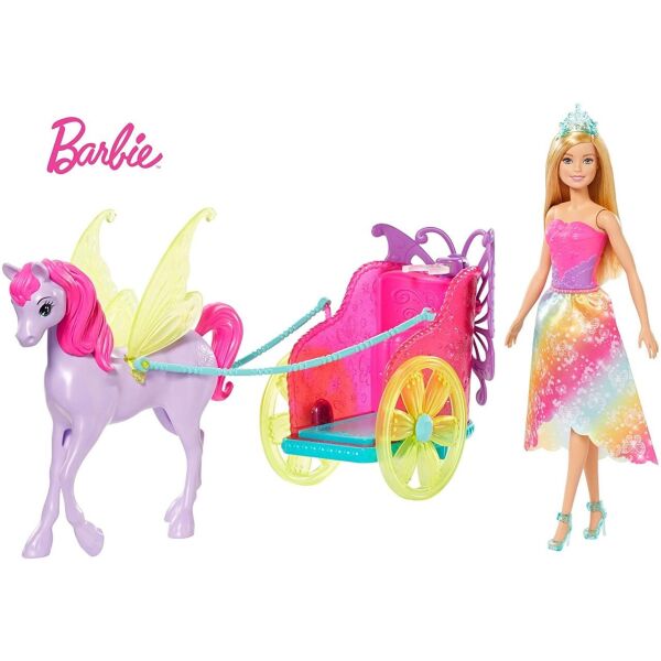 

Кукла Барби Дримтопия с лошадь​ю и колесницей Barbie Dreamtopia Princess with Fantasy Horse and Chariot