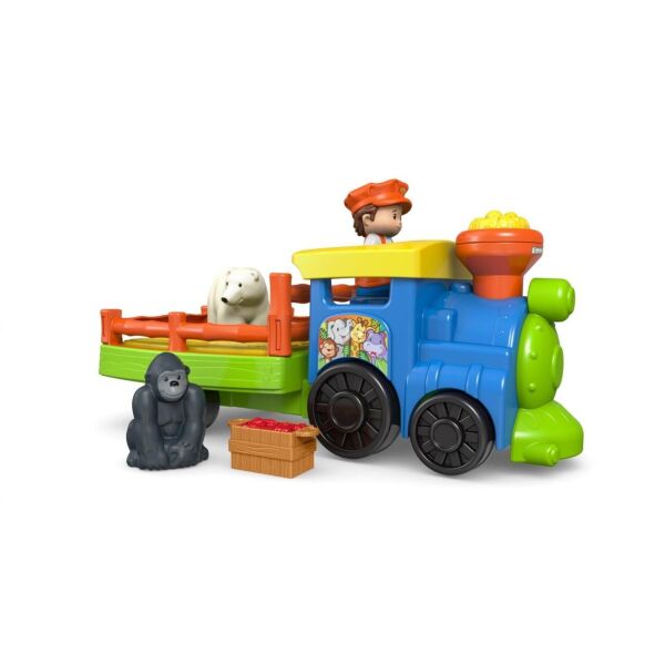 

Музыкальный паровозик зоопарк Фишер-Прайс Fisher-Price Little People Choo-Choo Zoo Train