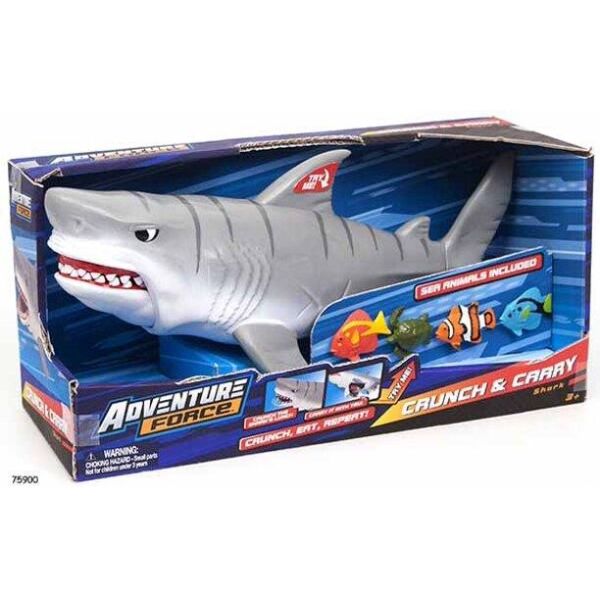

Мега Акула Adventure Force Crunch and Carry Shark Toy