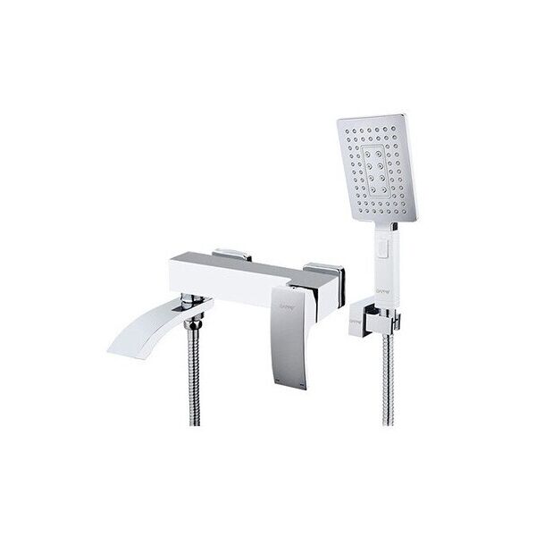 

Смеситель для ванны Gappo Jacob G3207-8 Белый/Хром