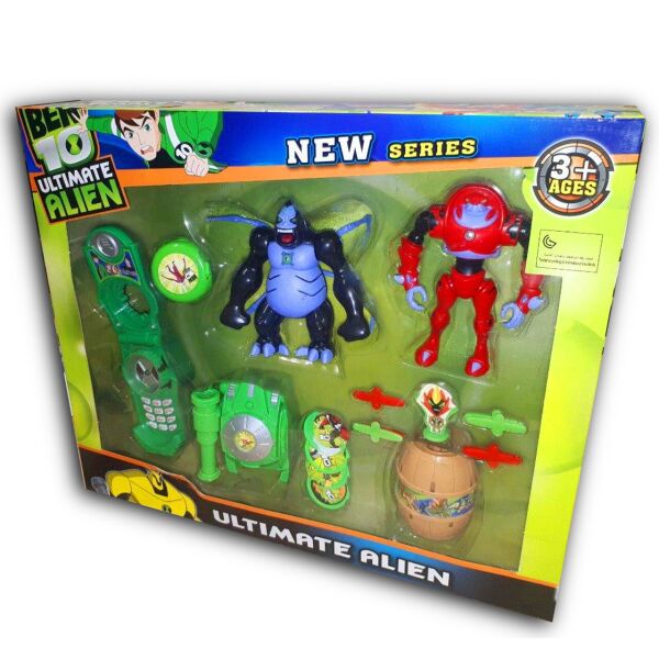 

Большой набор из героев и аксессуаров Ben 10. Набор фигурок и оружия Бен Тен №15