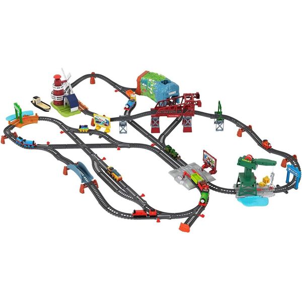 

Железная дорога Томас и друзья Фишер-Прайс Fiher-Price Thomas and Friends All Around Sodor Deluxe Set