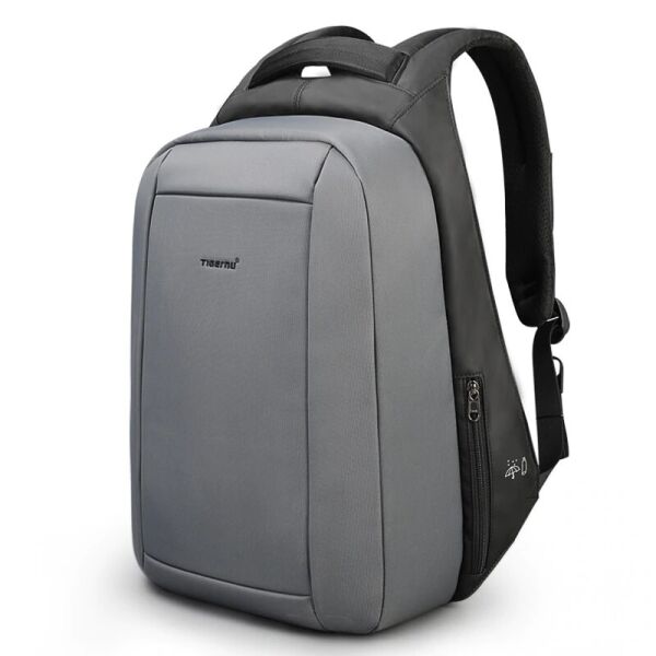 

Рюкзак для ноутбука Tigernu T-B3599 15.6"/21 л на 4 отделения + в комплекте кодовый замок и сумка для документов Серый/Черный