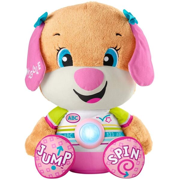 

Большой плюшевый щенок Фишер-Прайс Fisher-Price Laugh and Learn So Big Sis, Large Musical Plush Puppy Toy