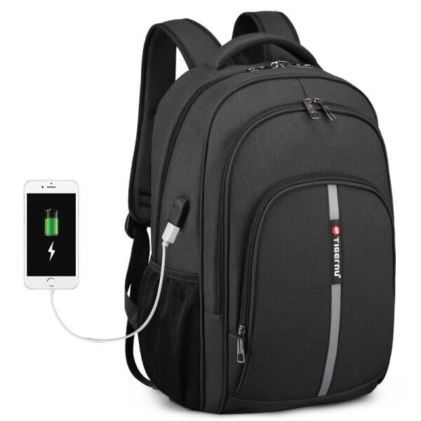 

Рюкзак для ноутбука Tigernu T-B3893 15.6"/21 л на 5 отделений + в комплекте кодовый замок и сумка для документов Черный