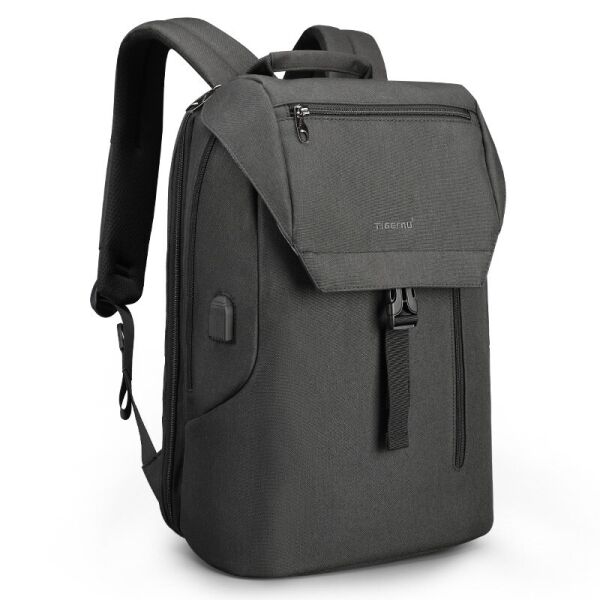 

Рюкзак для ноутбука Tigernu T-B3621A 15.6"/21 л на 6 отделений + в комплекте кодовый замок и сумка для документов Черный