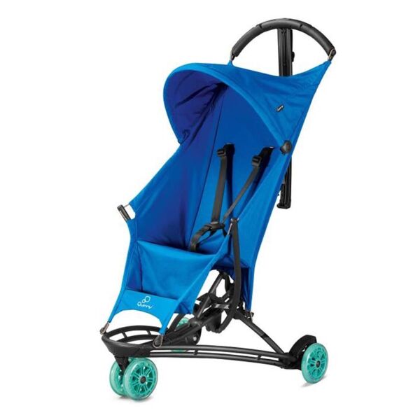 

Коляска детская прогулочная Quinny Yezz Bold Blue трехколесная с багажной корзиной