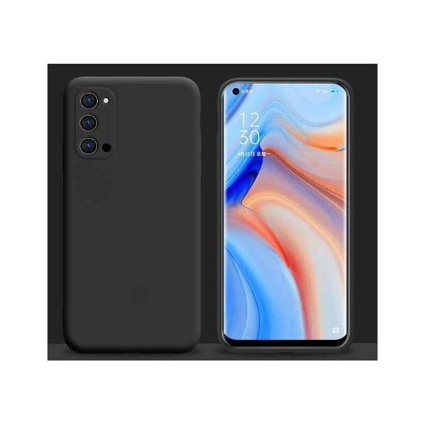 

Силиконовый чехол Liquid Silicone Case Oppo Reno4 Pro 5G