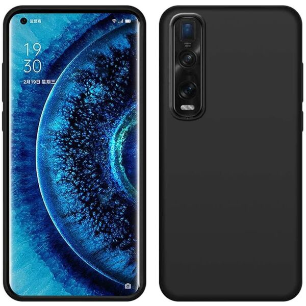 

Силиконовый чехол Liquid Silicone Case Oppo Find X2 Pro