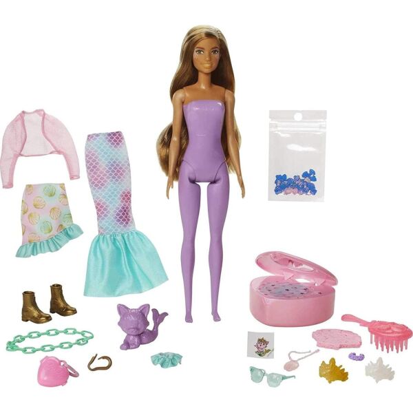 

Кукла Барби Цветной сюрприз Русалочка Barbie Color Reveal Peel Doll Set with 25 Surprises Mermaid