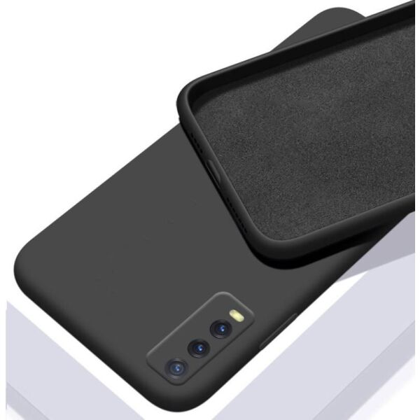 

Силиконовый чехол Liquid Silicone Case Vivo Y12s