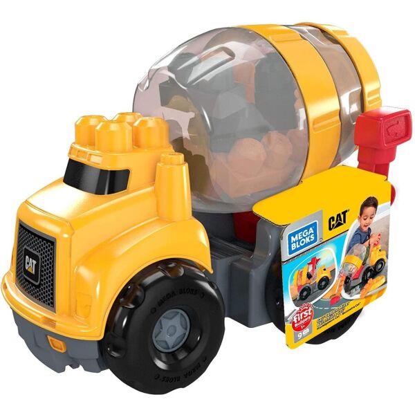 

Конструктор Мега Блокс Бетономешалка Mega Bloks CAT Cement Mixer