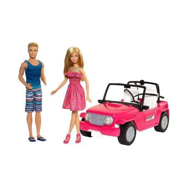 

Кукла Барби и Кен Пляжный круиз Barbie Beach Cruiser and Ken Doll Mattel