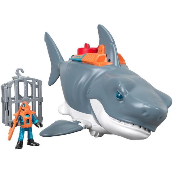 

Мега Акула Фишер-Прайс Fisher-price Imaginext Mega Bite Shark with Chomping Action