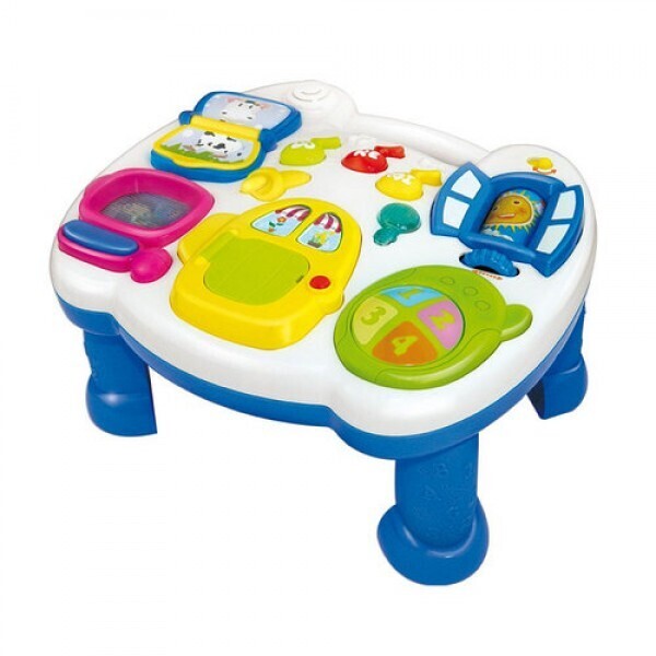 

Игровой столик Baby Mix До-Ре-Ми WD-3629 музыкальный + световые эффекты Разноцветный