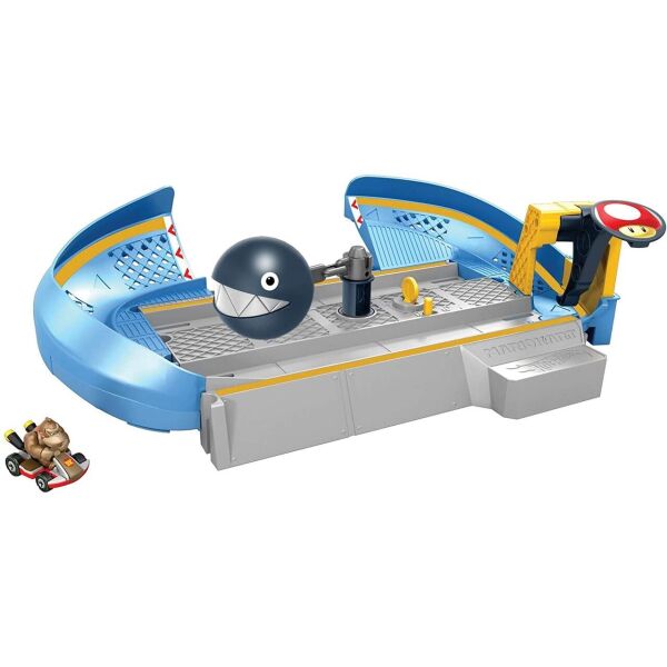 

Трек Хот Вилс Марио Карт Hot Wheels Mario kart Chain Chomp Track Set GKY48