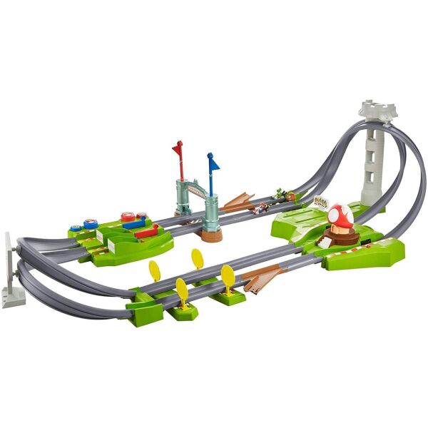 

Трек Хот Вилс Марио Карт Hot Wheels Mario Kart Circuit Track Set GCP27