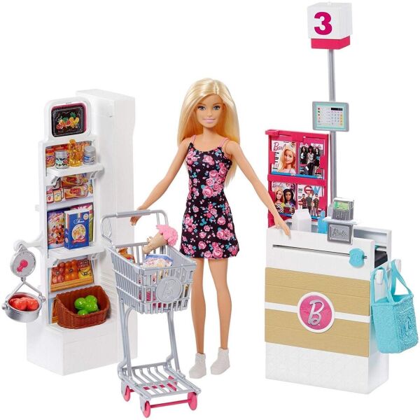 

Игровой набор Барби супермаркет Barbie Supermarket Set, Blonde Mattel
